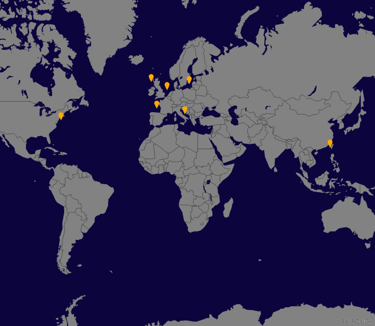 Key global offshore wind development zones